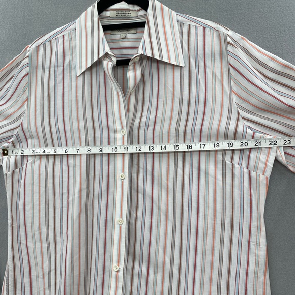 Vintage Faconnable Button-down Linen Blend Shirt - Picture 6 of 10